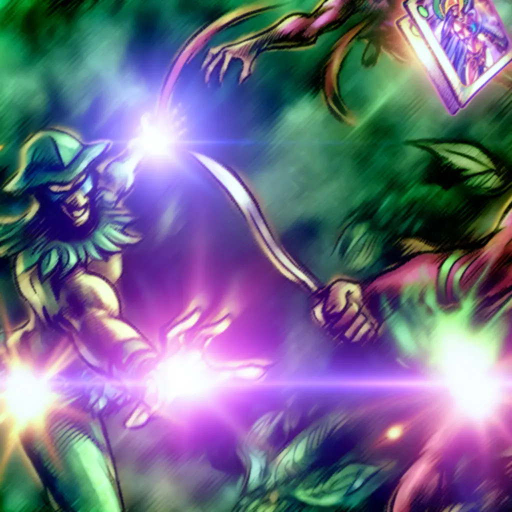 Ręcznie rysowana scena walki w Tacape w klimacie brazylijskiego folkloru.